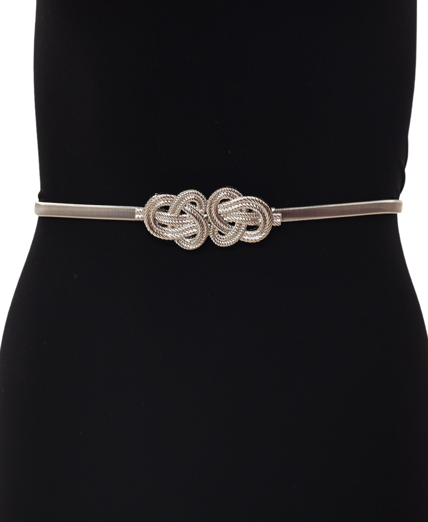 Double Buckle Elastic Spring Belt view 1