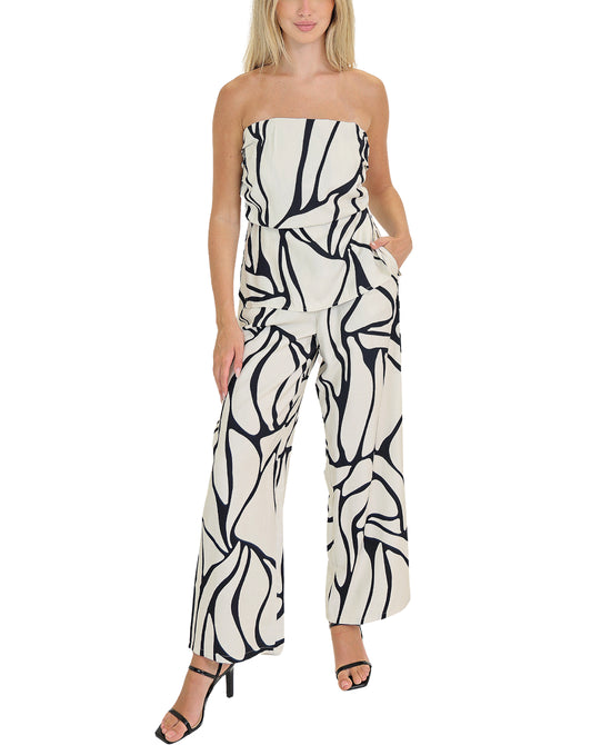 Printed Top & Pants Set - 2 Pc Set view 