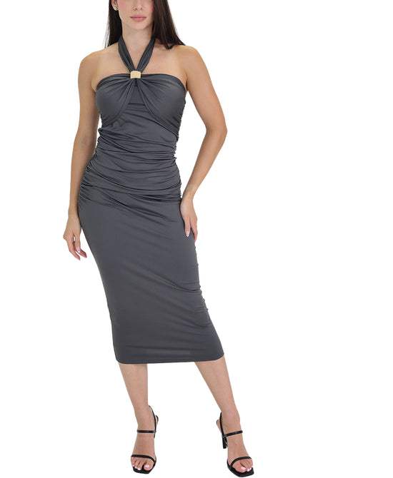 Halter Midi Dress view 