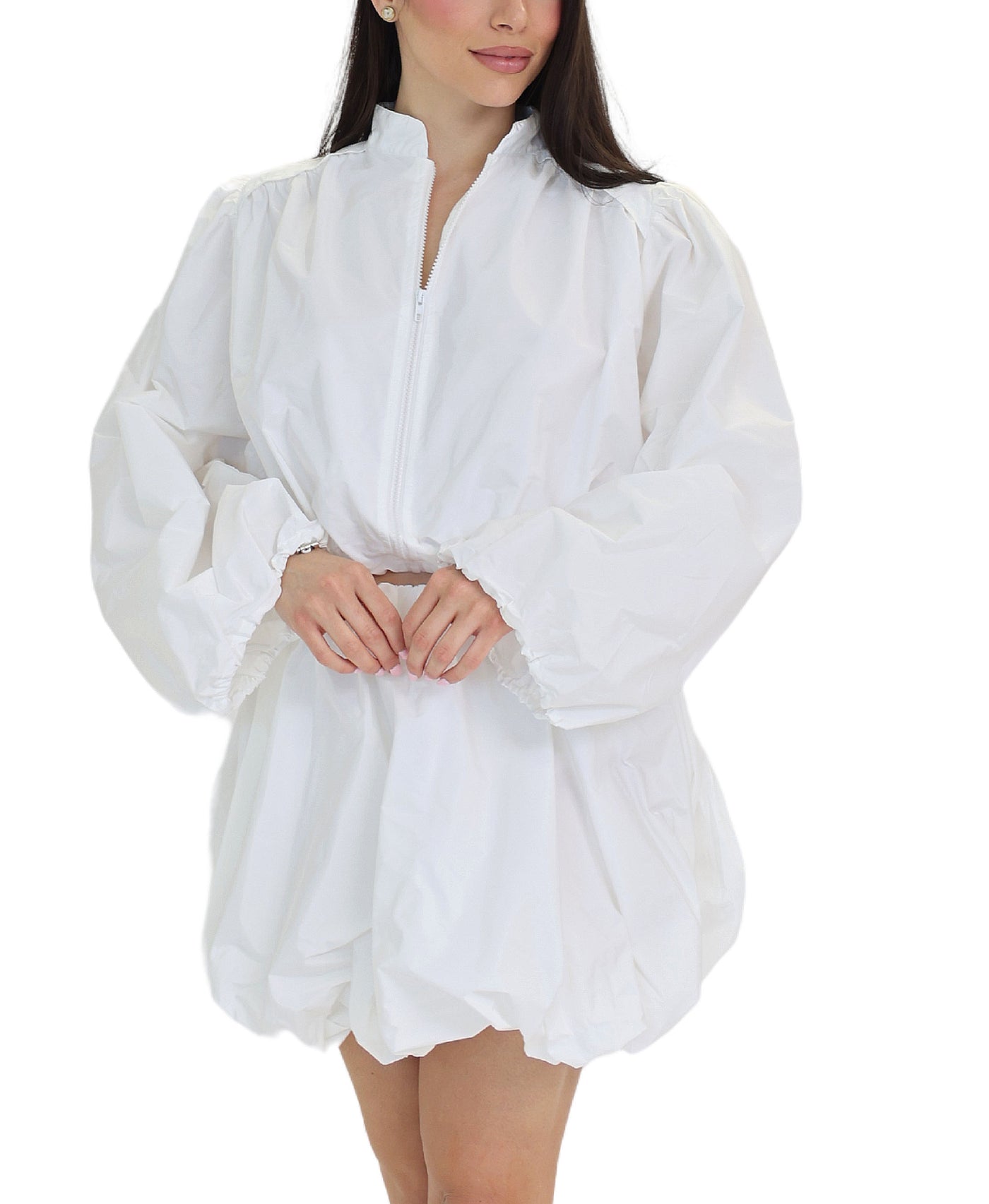 Bubble Jacket & Skirt Set- 2 Pc Set view 1