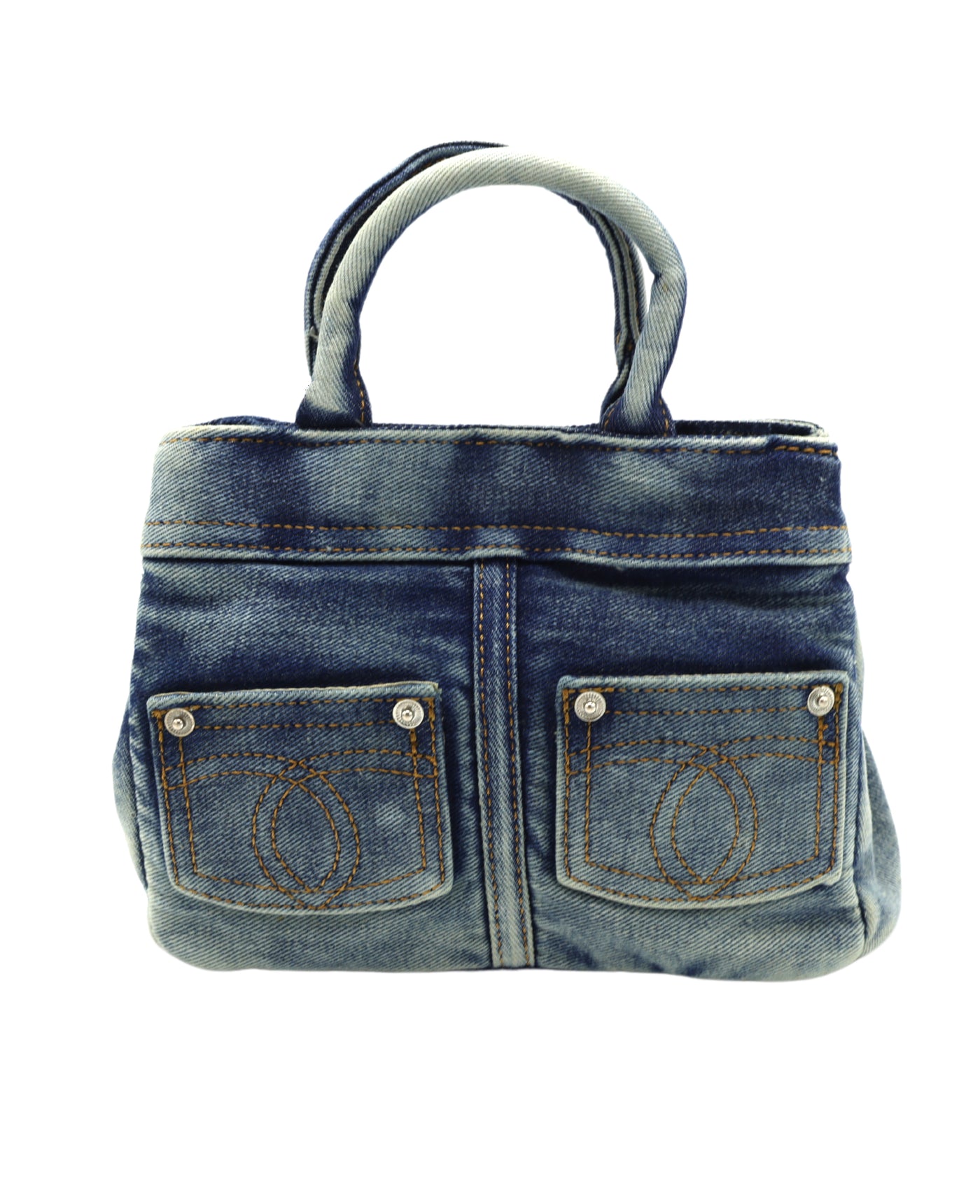 Mini Denim Handbag view 2