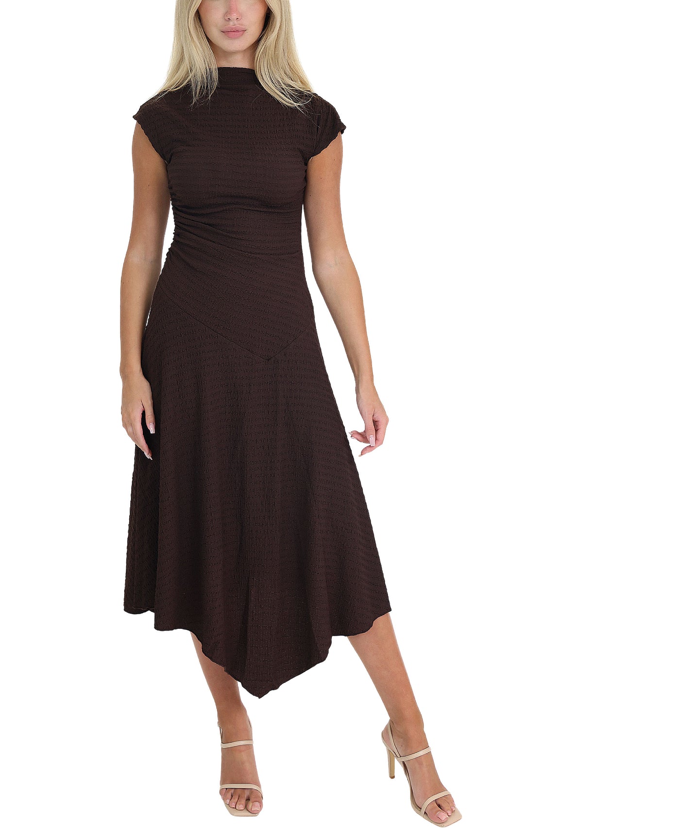 Asymmetrical Midi Dress view 1