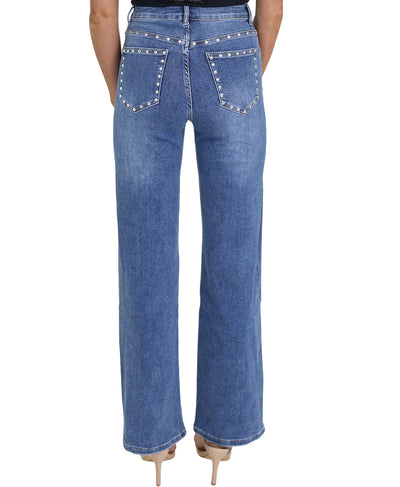 Denim Jeans w/ Studs image 2