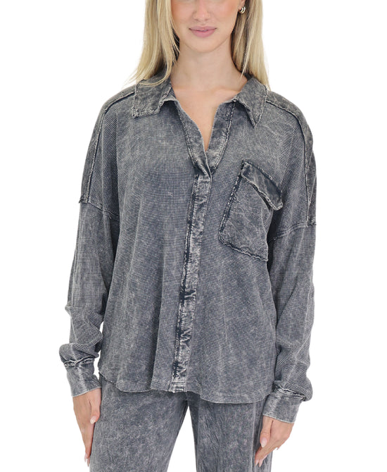 Mineral Wash Collar Top view 