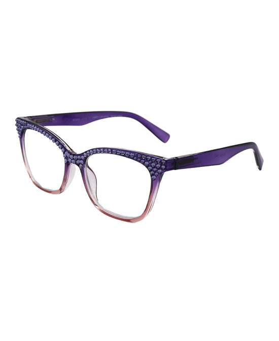 Genuine Crystal Cat Eye Readers view 