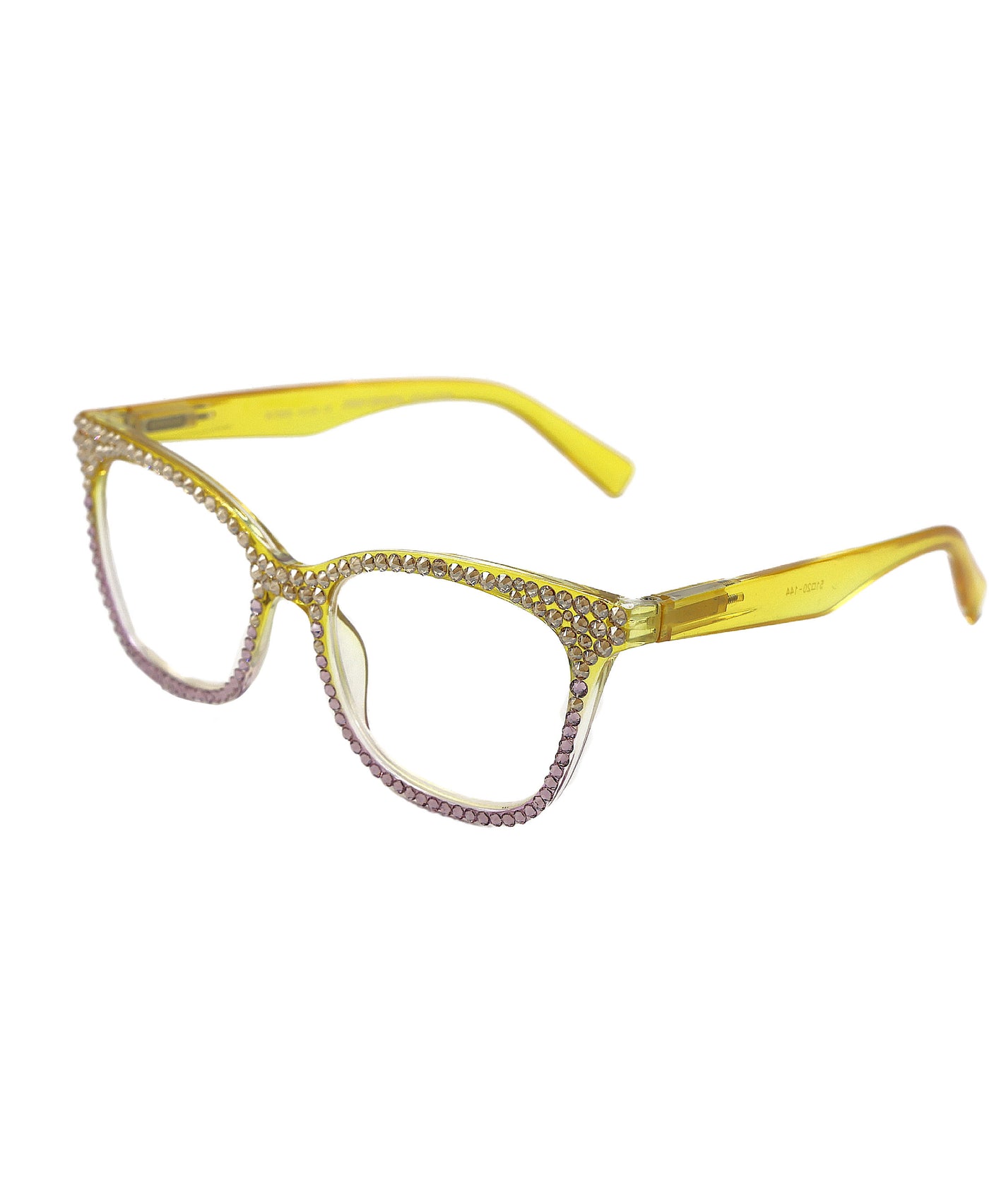Genuine Crystal Cat Eye Readers view 1