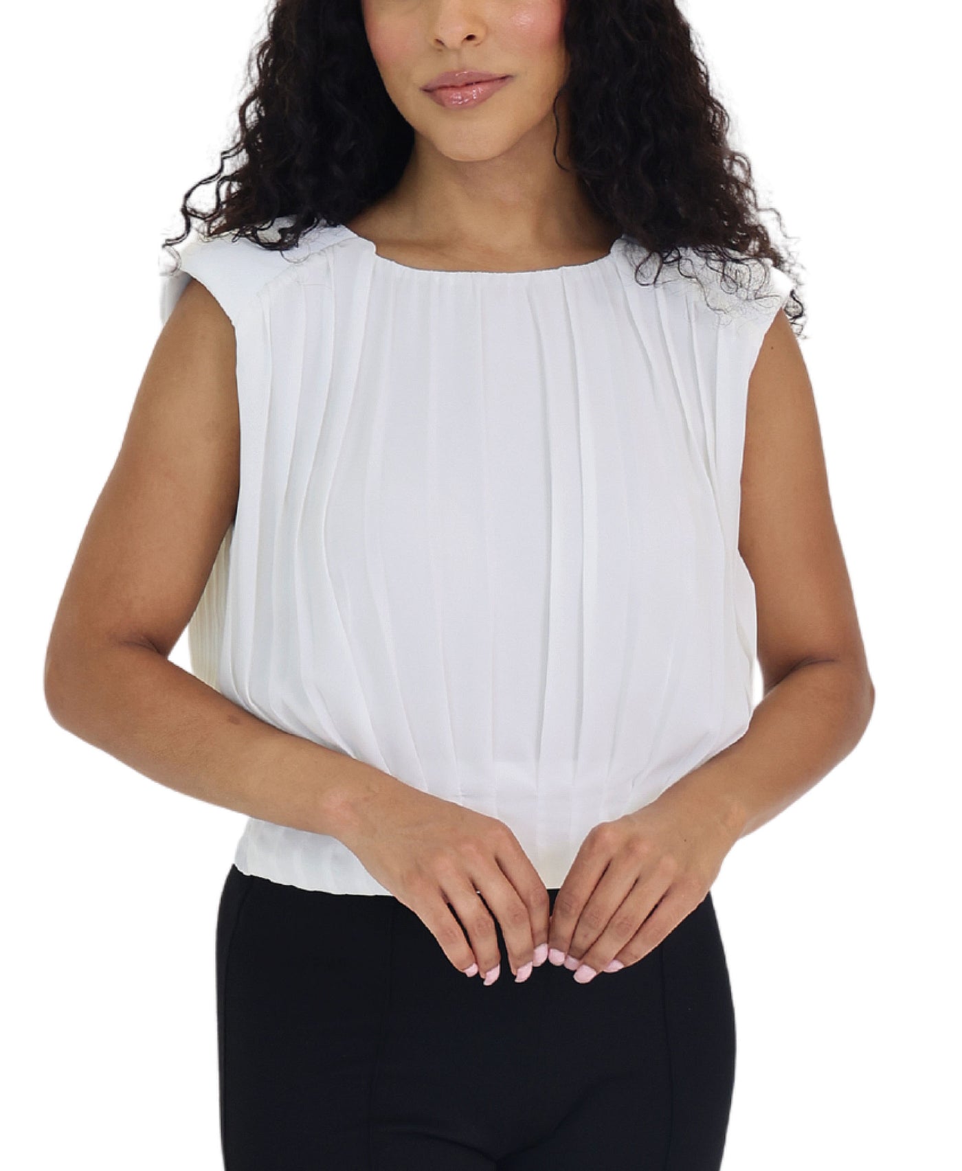 Pleated Top view 1