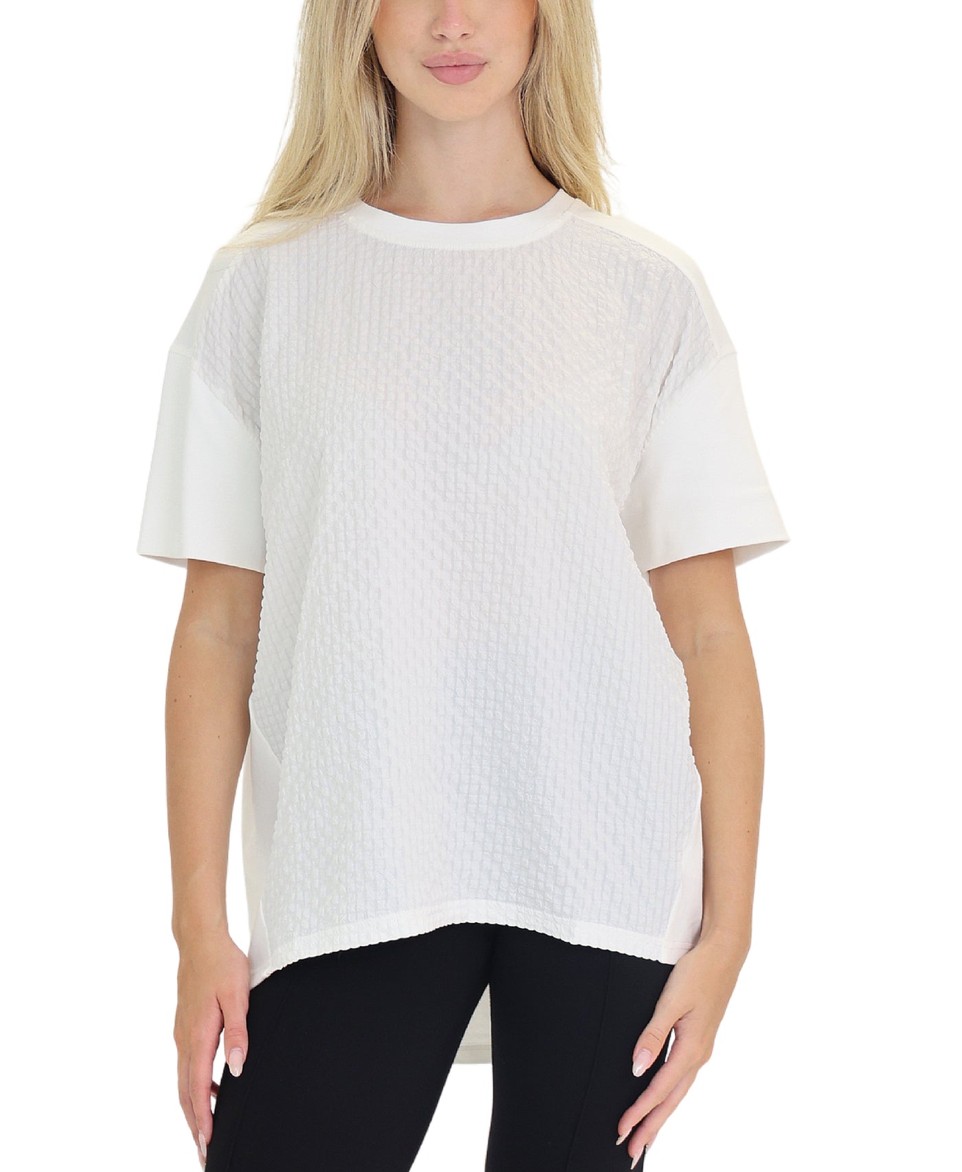 Textured Hi-Lo Blouse view 1