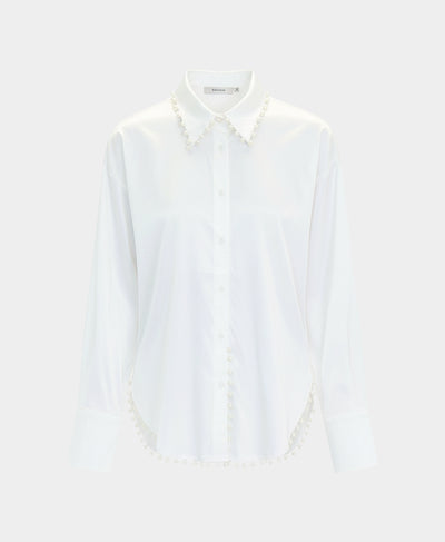 Pearl Trim Blouse image 2
