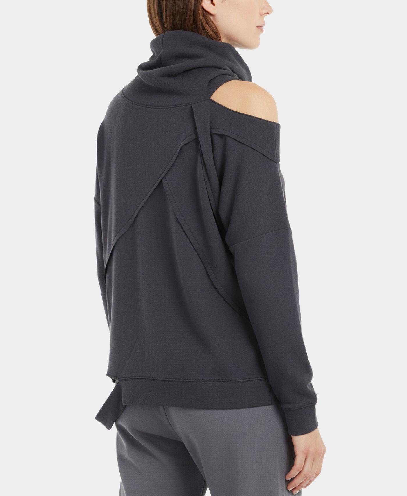 Modal Cold Shoulder Top view 2