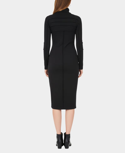 Turtleneck Midi Dress image 2