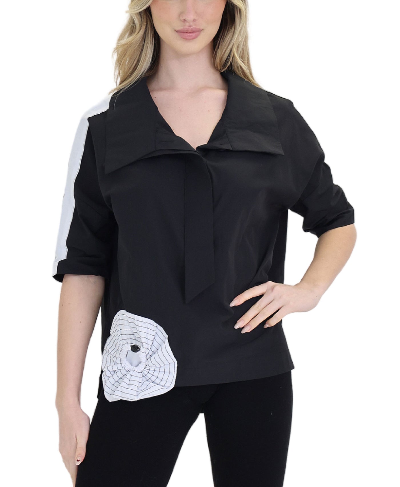 Blouse w/ Cinched Detail view 1