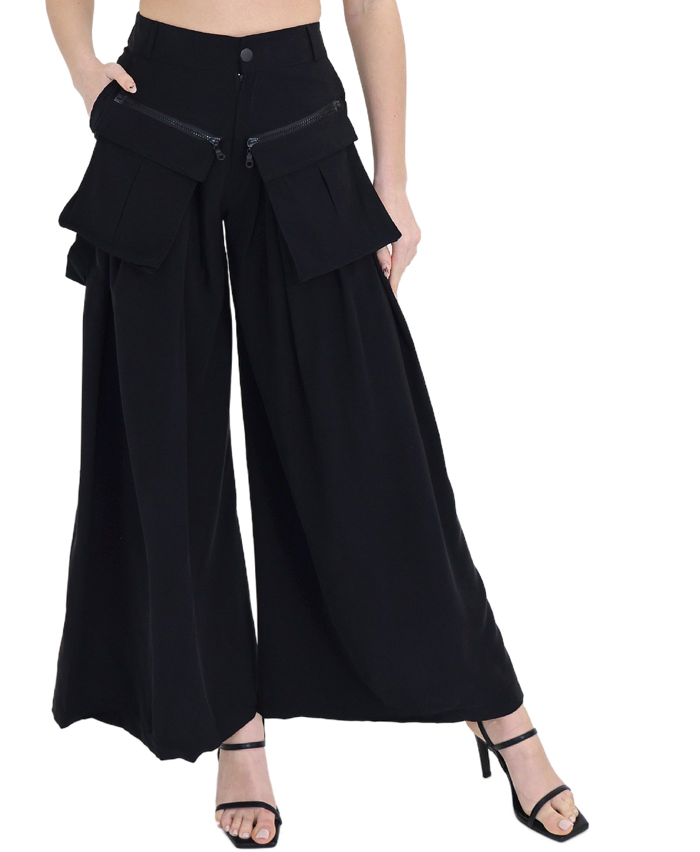 Cargo Wide Leg Pants view 1