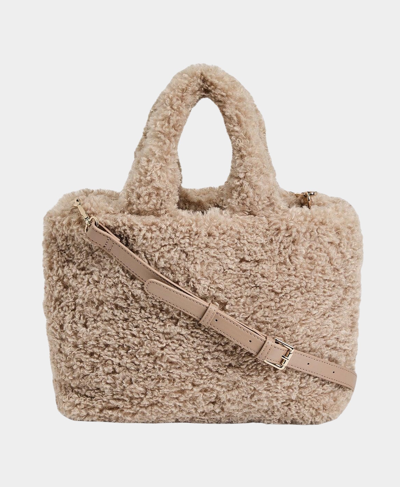 Faux Fur Handbag view 3