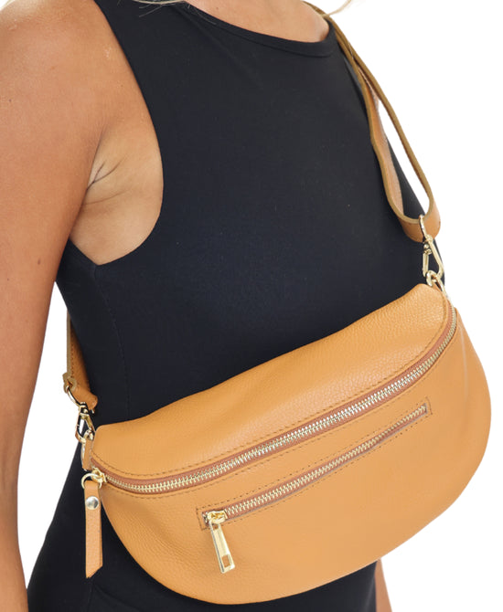 Leather Crossbody/Belt Bag view 