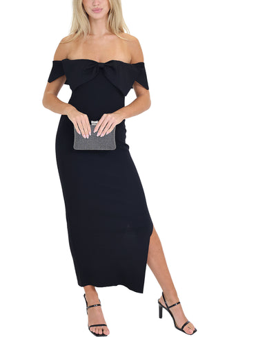 Bow Bodycon Midi Dress image 2