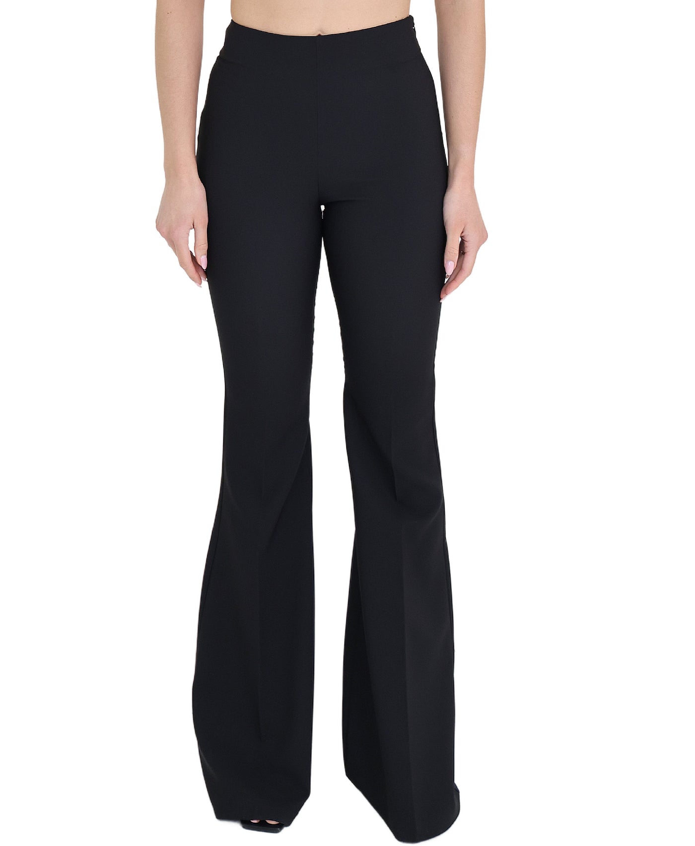 Solid Flare Pants