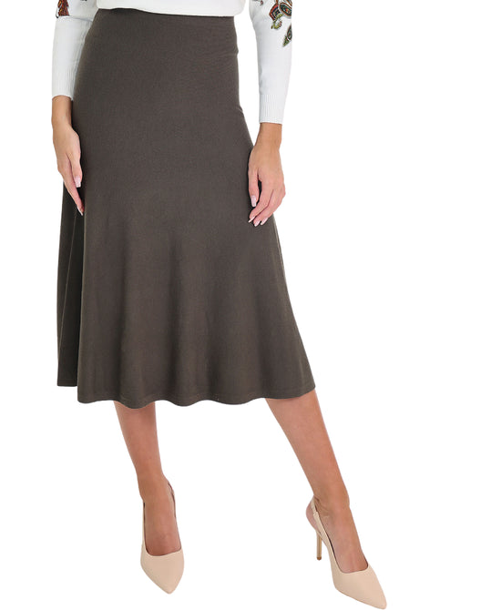 Knit Midi Skirt view 