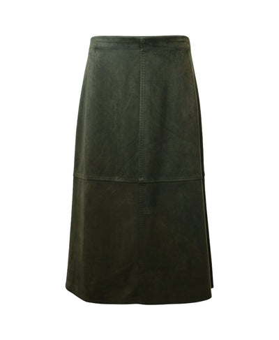 Faux Suede Midi Skirt image 1