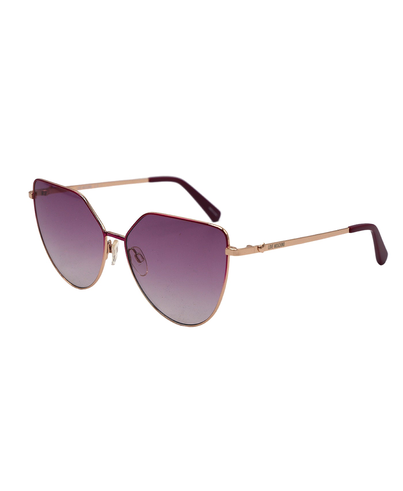 Cat Eye Metal Sunglasses view 1