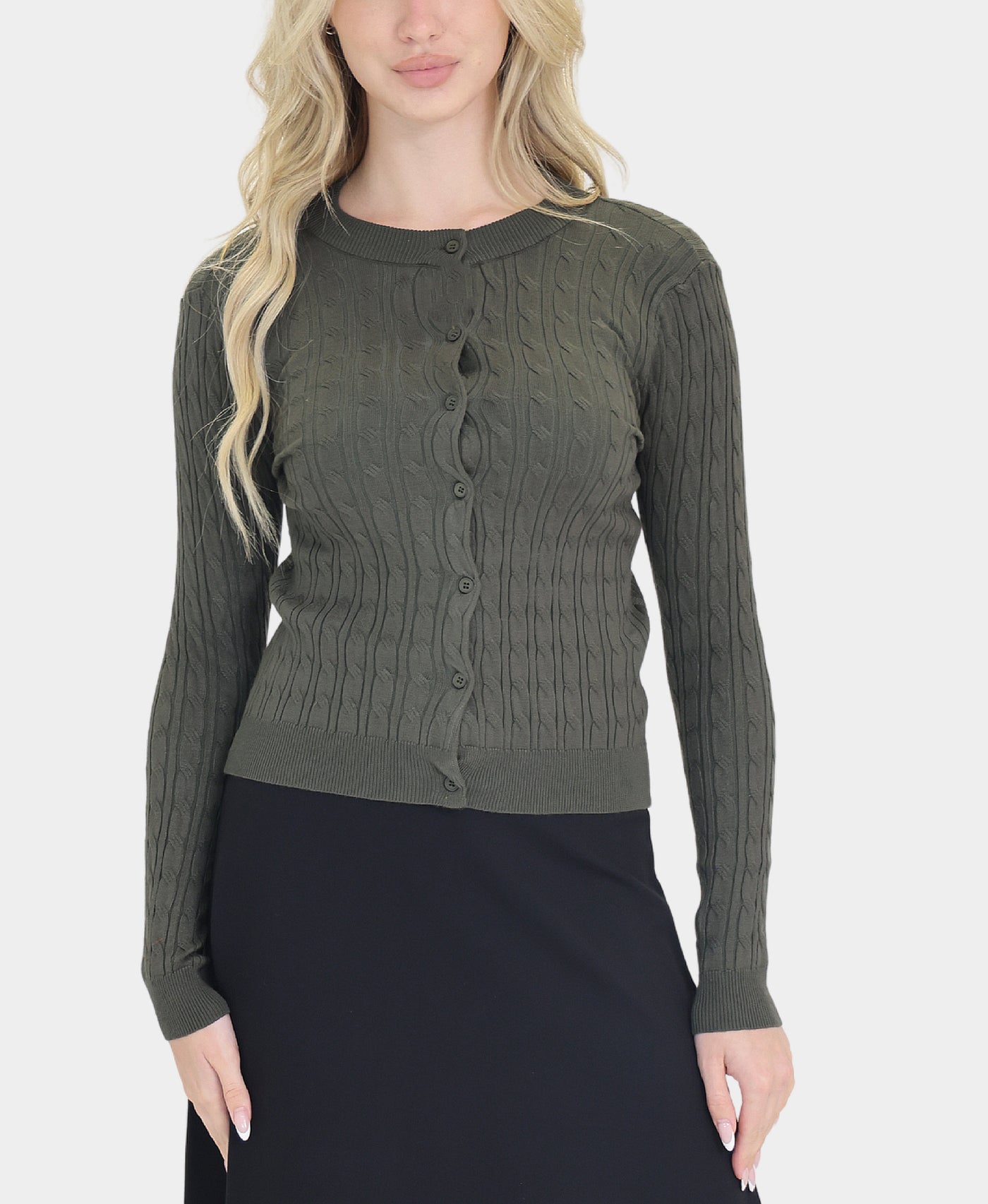 Cable Knit Sweater view 1