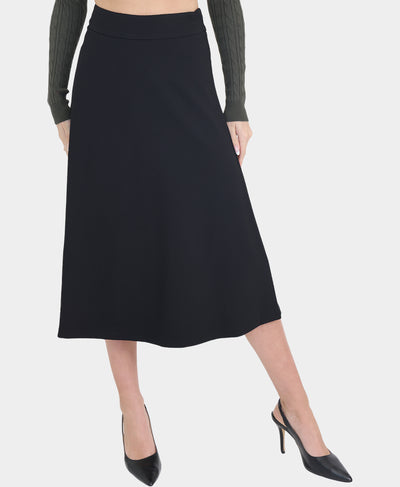 Solid Midi Skirt image 1