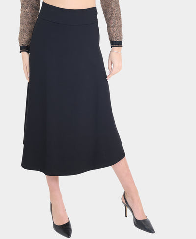 Solid Midi Skirt image 1
