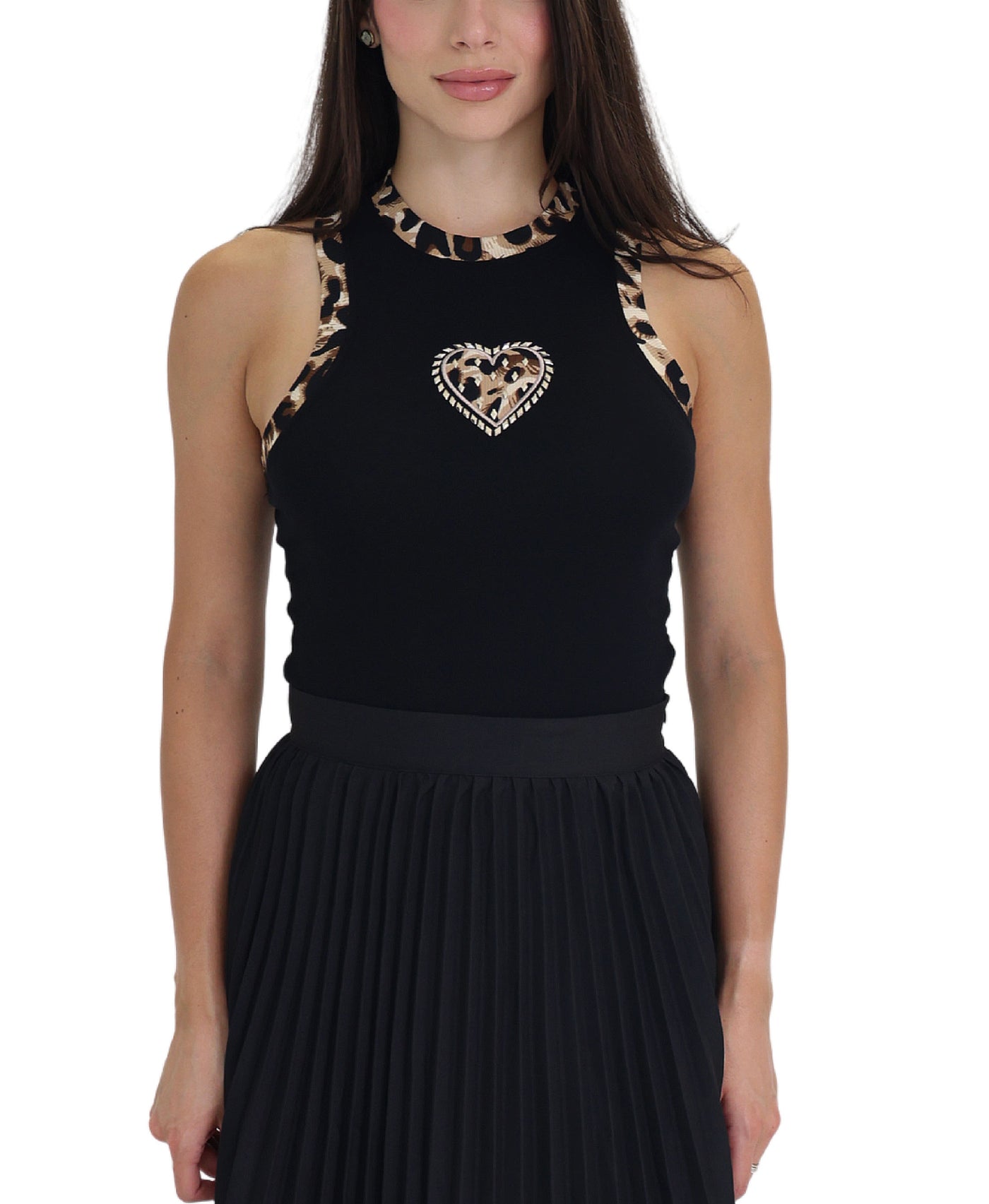 Tank w/ Leopard Trim view 1