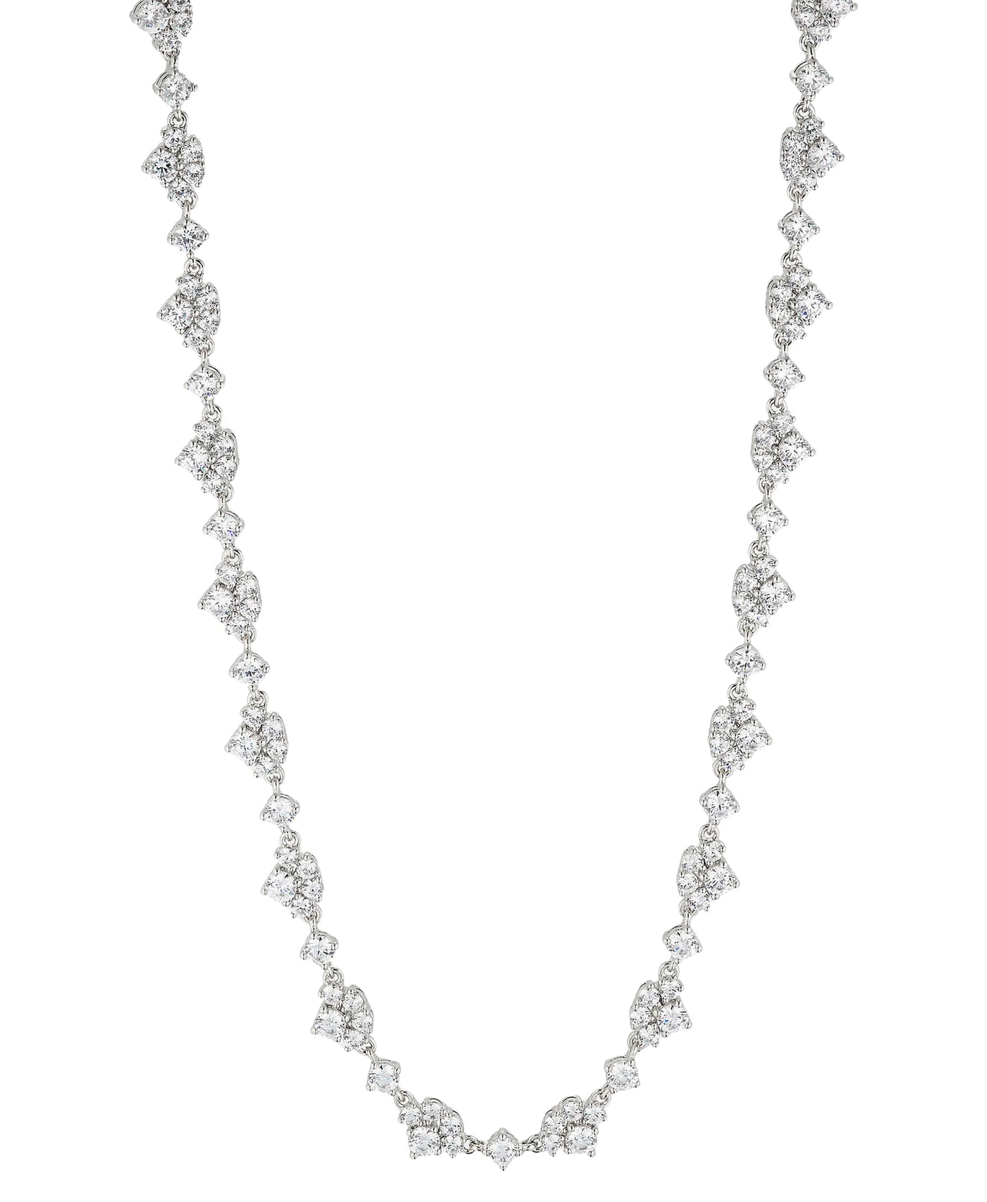 Cubic Zirconia Collar Necklace view 1
