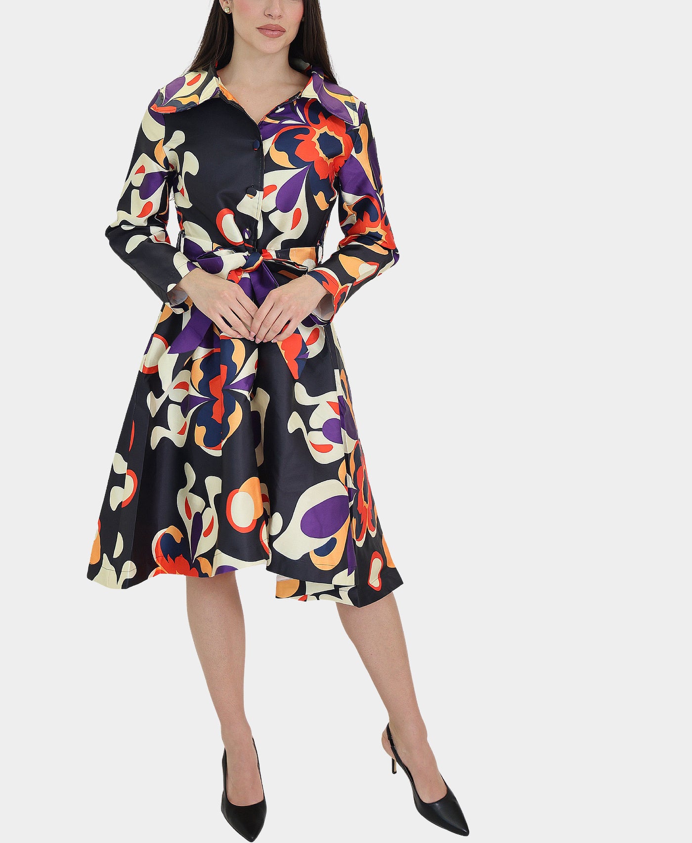 Printed Dress view 1