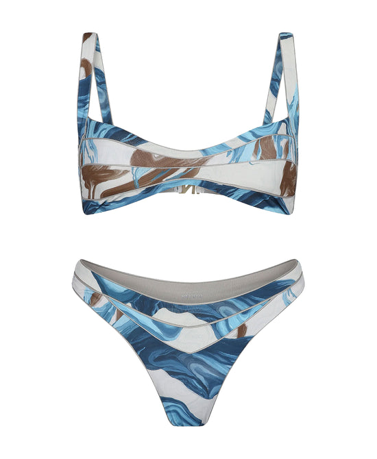 Printed Bikini- 2 Pc Set view 