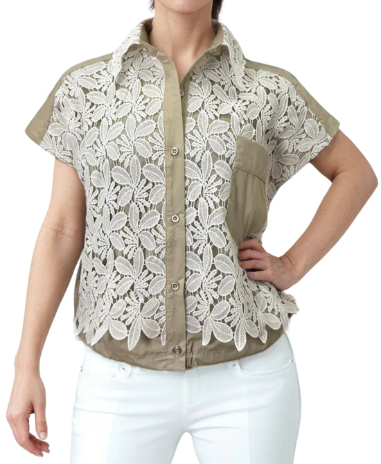 Lace Top view 