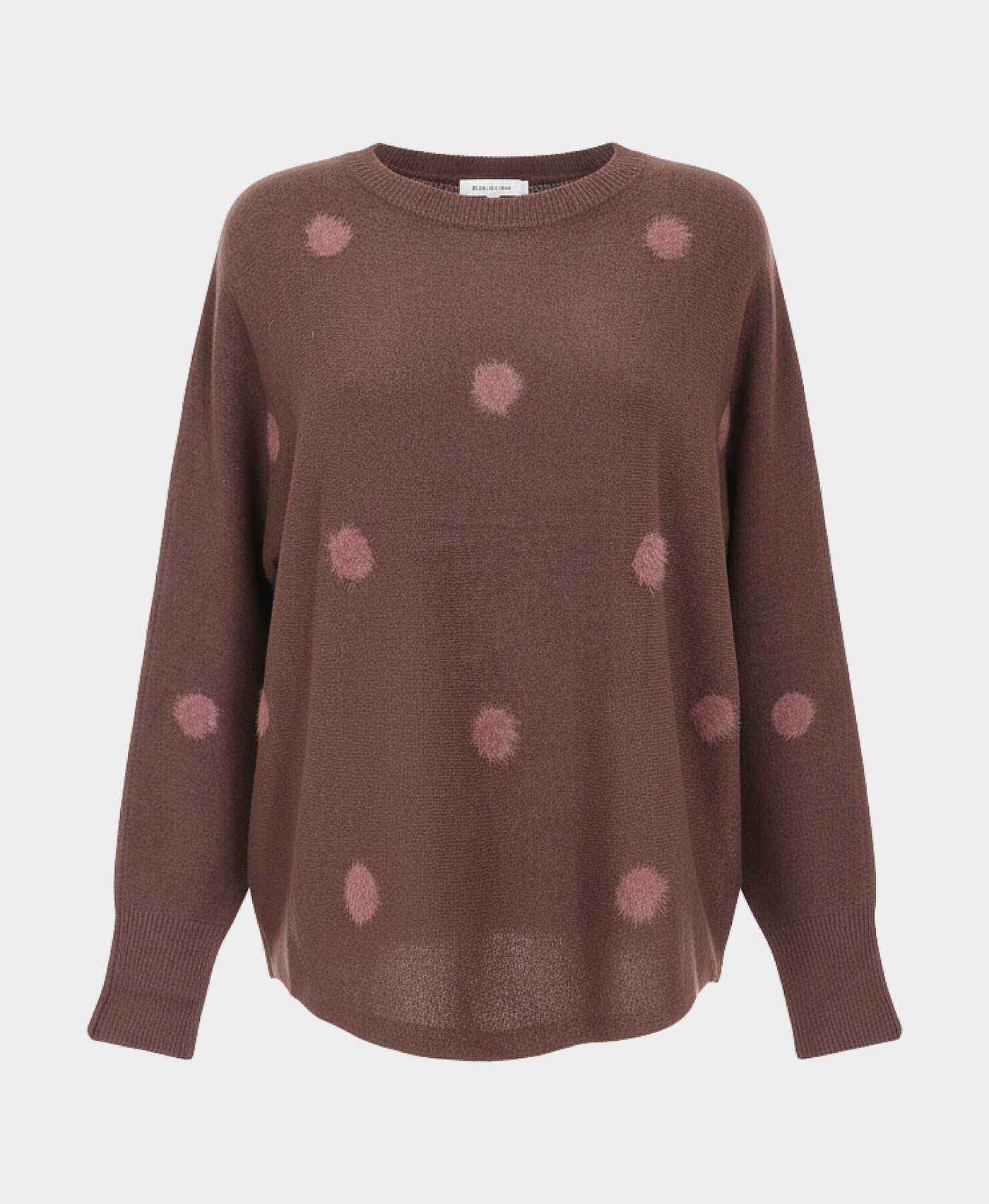 Sweater w/ Fuzzy Dots view 2