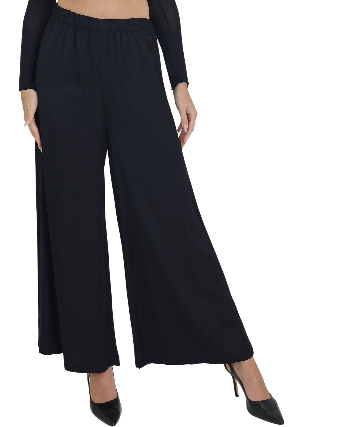 Satin Pants view 1