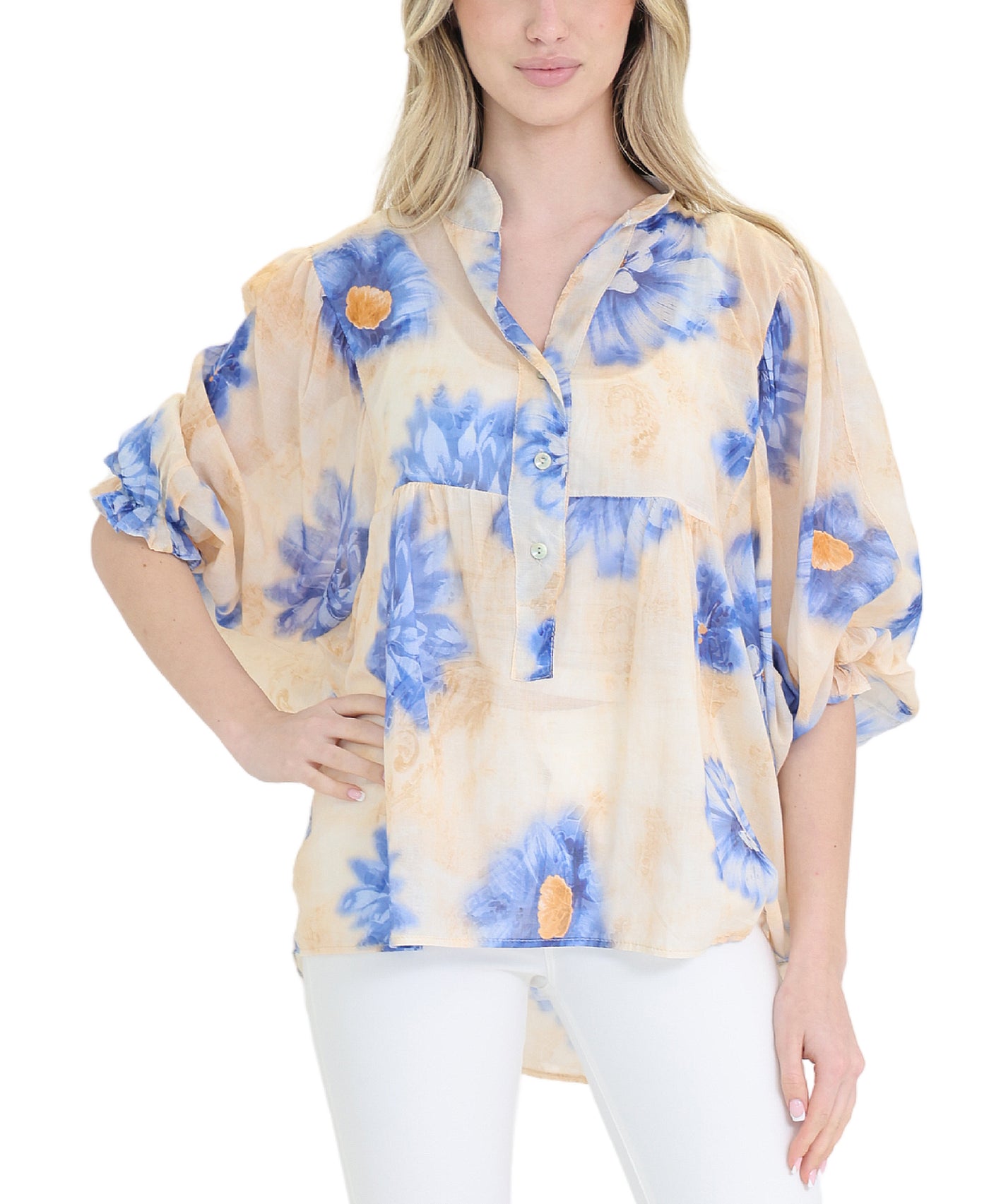 Floral Printed Blouse view 1