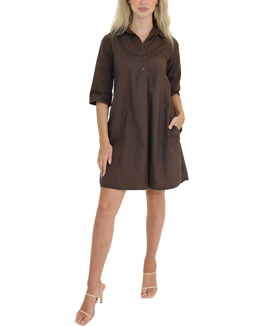 A-Line Shirt Dress view 