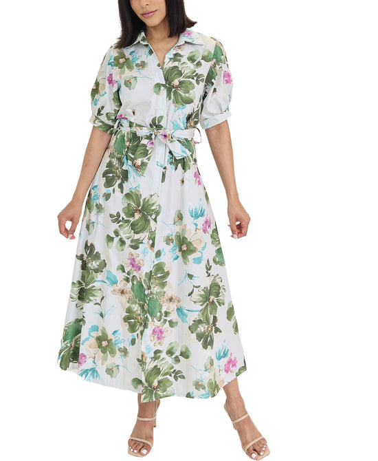 Floral Print Maxi Dress view 