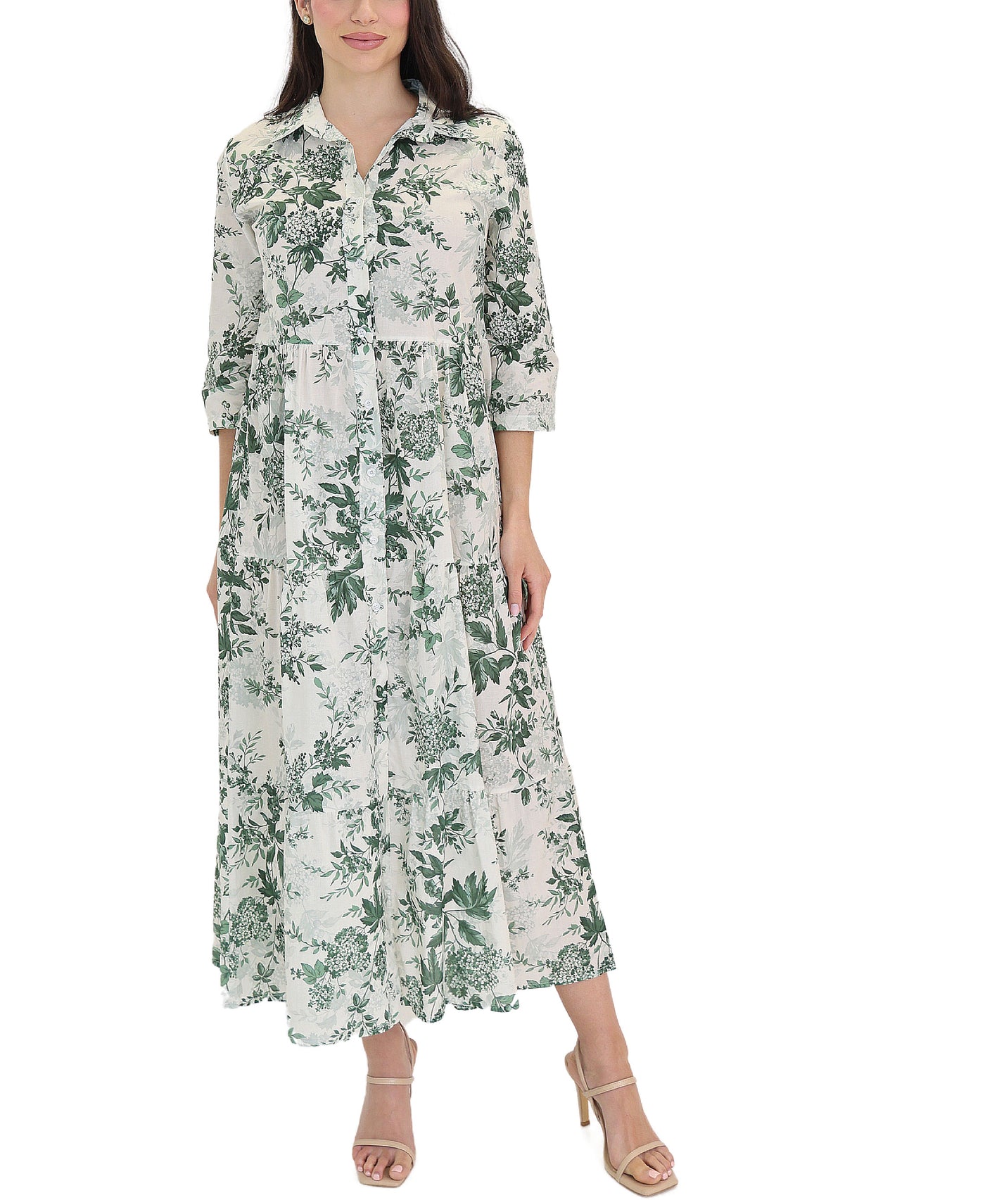 Floral Maxi Dress view 1