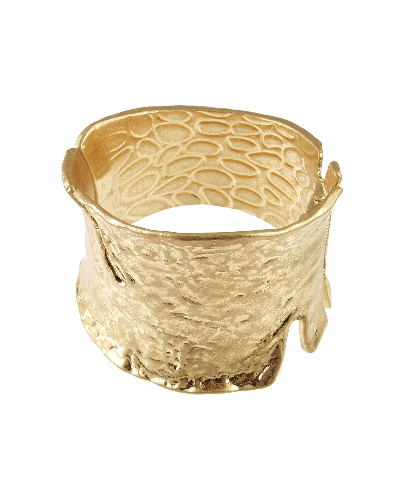 Textured Cuff Bracelet view 1