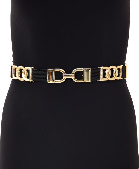 Metal Chain Link Elastic Belt view 