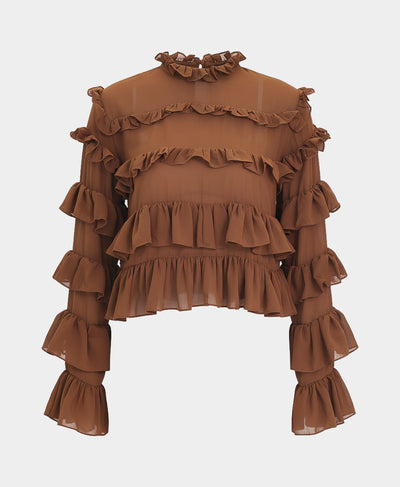 Tiered Ruffle Blouse image 2