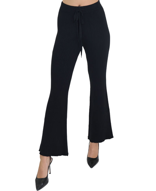 Ribbed Knit Pants view 