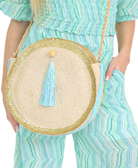 Large Crossbody Bag w/ Tassel view 