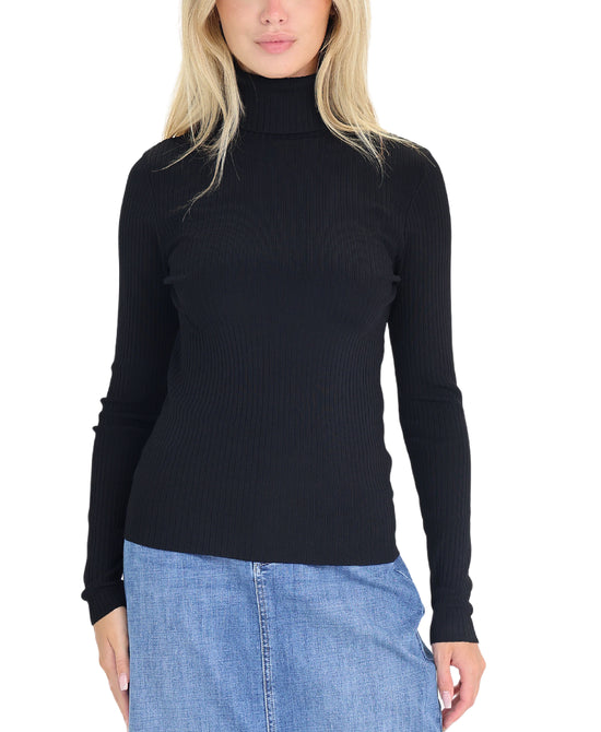 Ribbed Turtleneck view 
