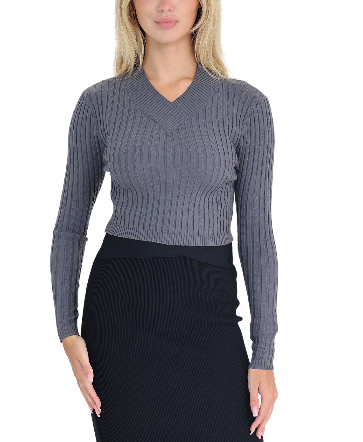 Cable Knit Sweater view 1