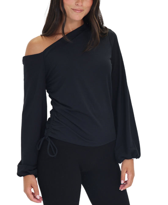 Side Ruched Top view 