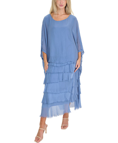 Asymmetrical Silk Top