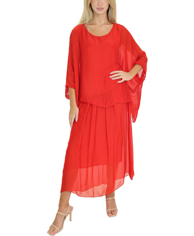 Silk Maxi Skirt image 2