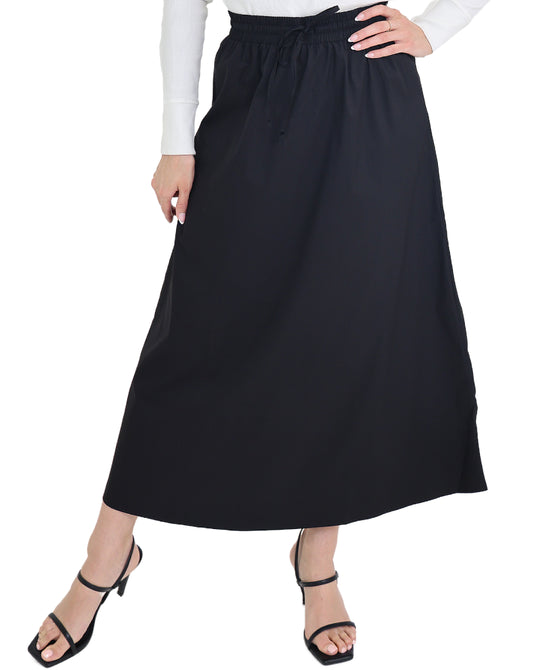 Solid Midi Skirt view 