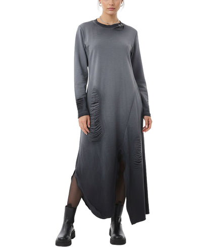 Distressed Hanky Hem Dress image 2
